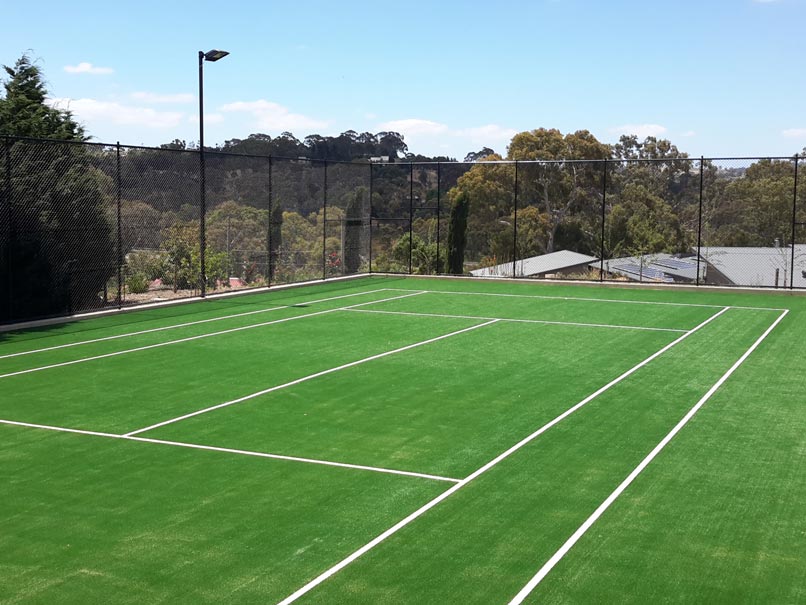 Artificial grass for sports