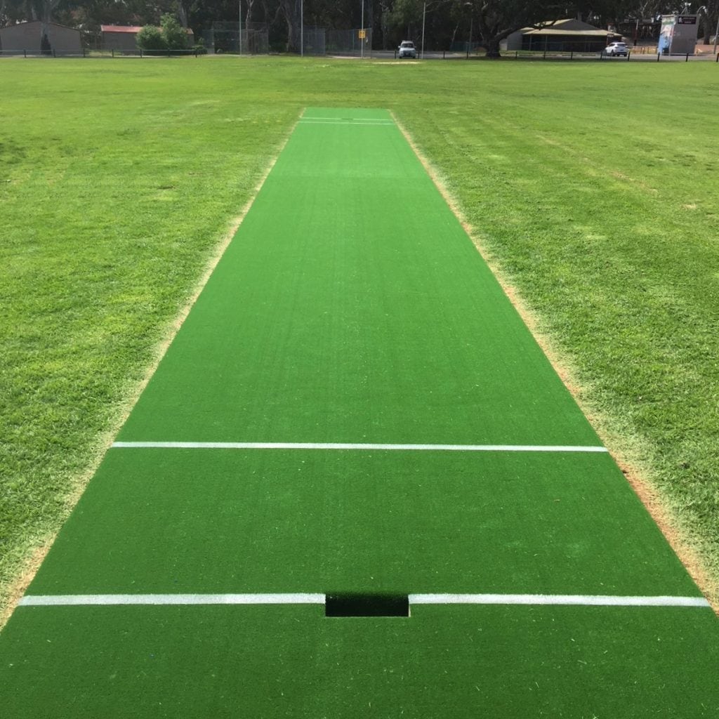 artificial cricket pitch